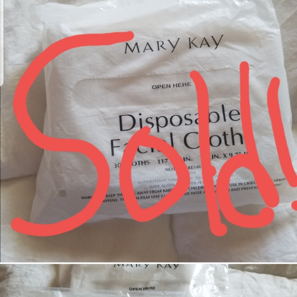 Bundle 3 bags  Mary kay disposable facial cloths